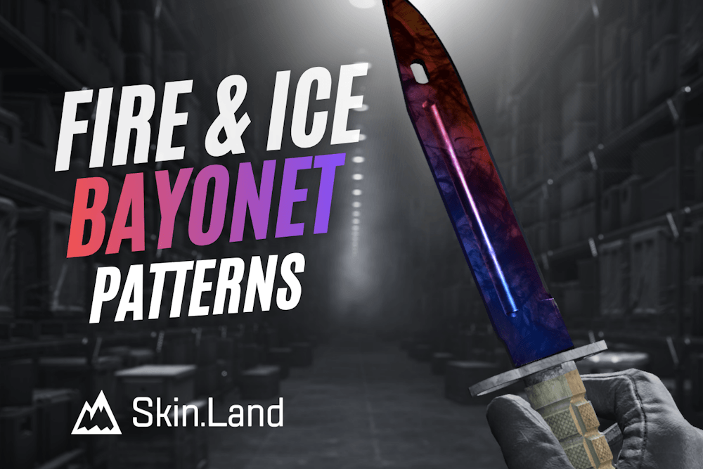Bayonet Marble Fade Patterns guide: eld och is