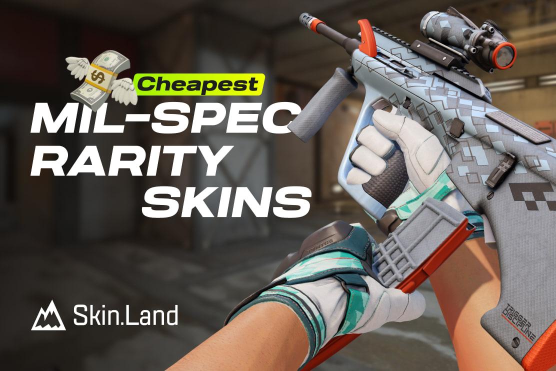 CS:GO의 가장 저렴한 Mil-Spec Blue Rarity Skins 및 {year}의 CS2