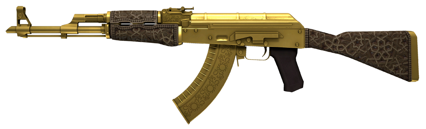 AK-47 Gold Arabesque