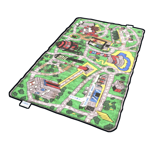 The Most Expensive Rust Rug Skin: Rust Island Car Rug