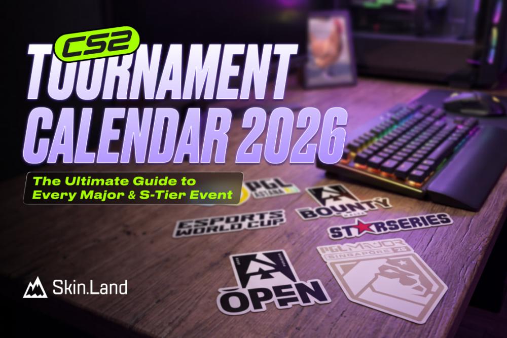 CS2 Tournament Calendar 2026: All Major Events