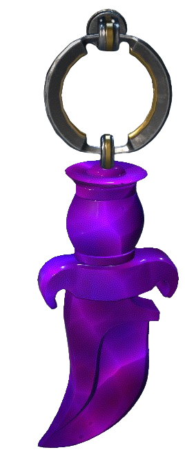 Purple Semi-Precious Charm in CS2