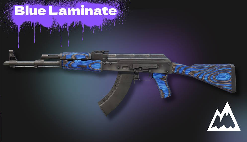 AK-47 | Blue Laminate - köp på Skin.Land