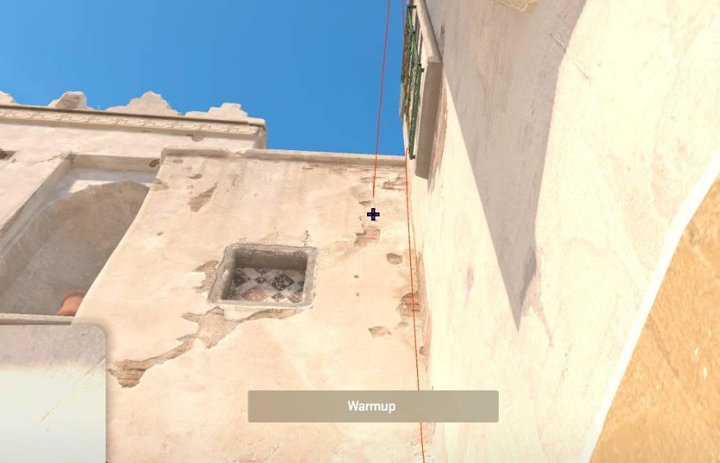 Dust 2 B Doors Smoke / B Window Smoke Dust 2