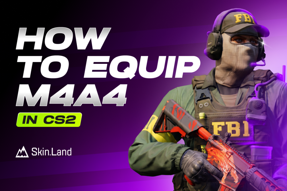 CS2에 M4A4를 장착하는 방법