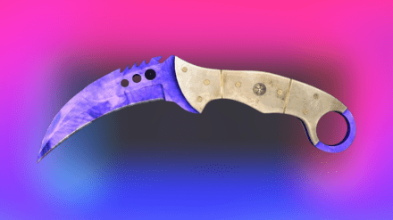CS2의 Talon Knife Doppler Sapphire, 약 $1.8k - Skin.Land에서 구매