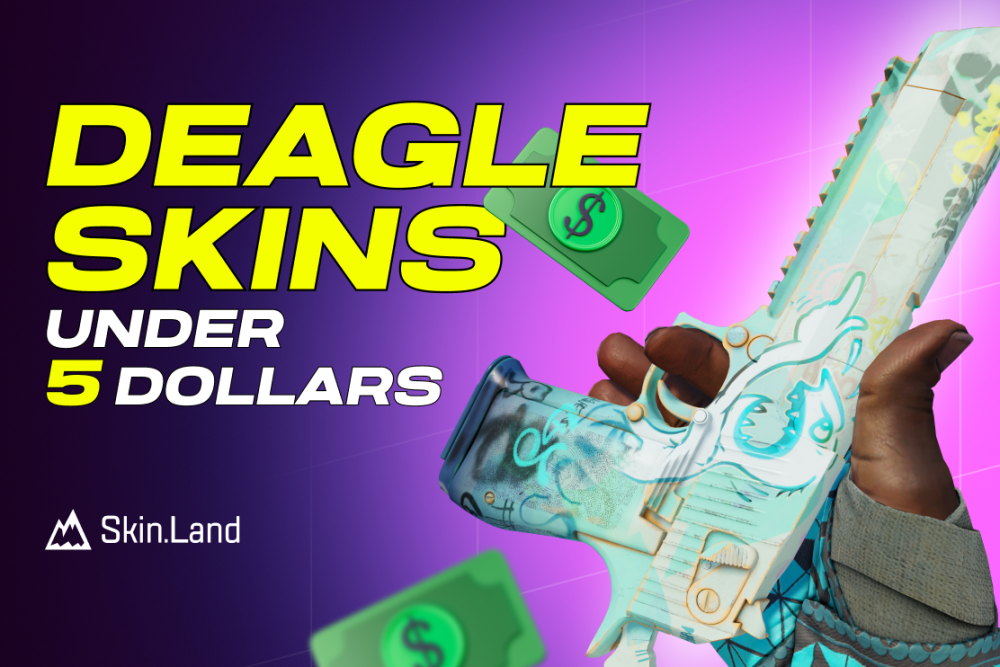 {year}에서 5달러(유로) 미만 최고의 CS2 Deagle Skins