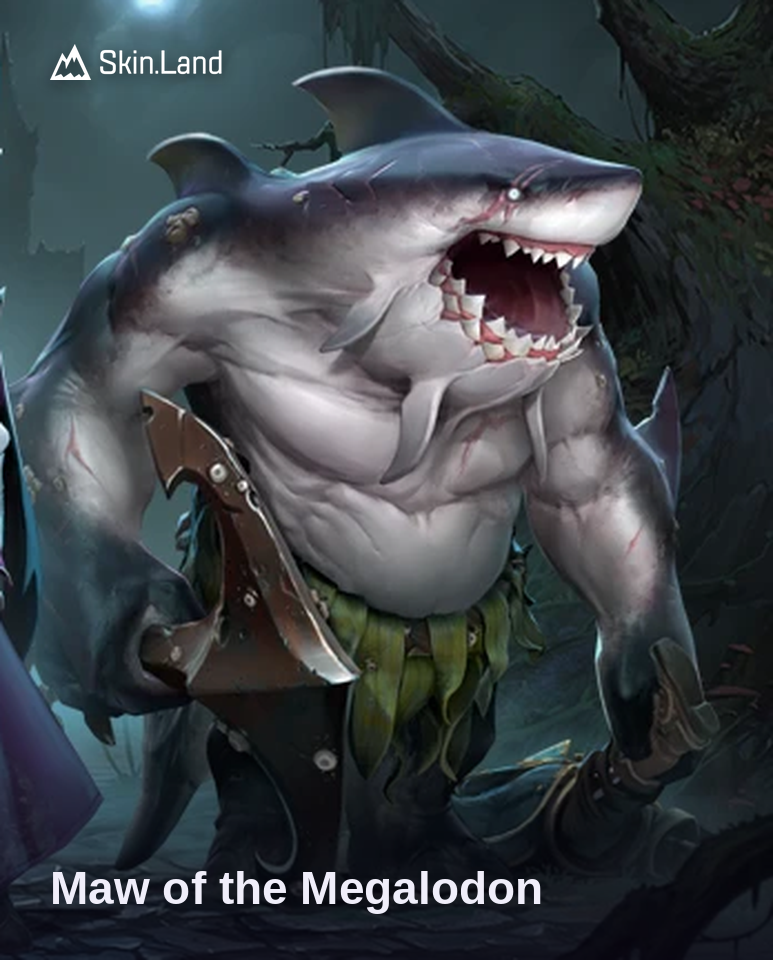 Maw of the Megalodon — Tidehunter Arcana (Dota 2 Trove of Terror)