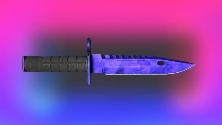 CS2의 M9 Bayonet Doppler Sapphire, 약 $4.5&ndash;5k - Skin.Land에서 구매