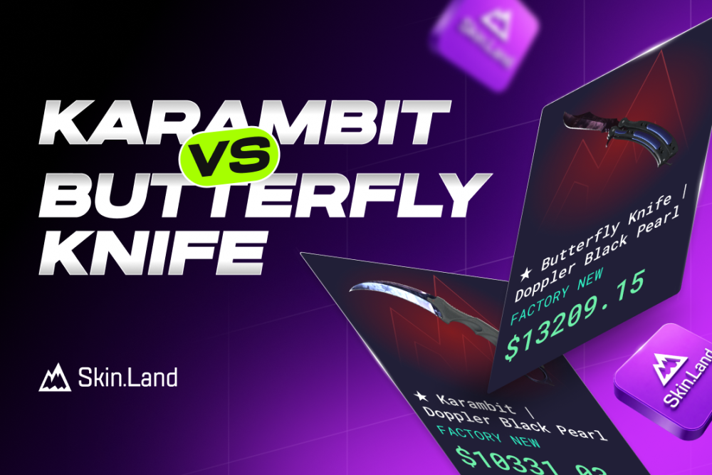 Karambit 대 Butterfly Knife 가이드