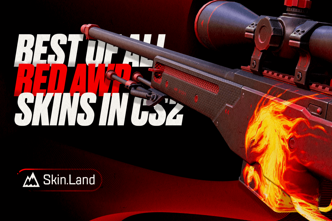 Las mejores y más baratas skins AWP rojas en CS:GO y CS2