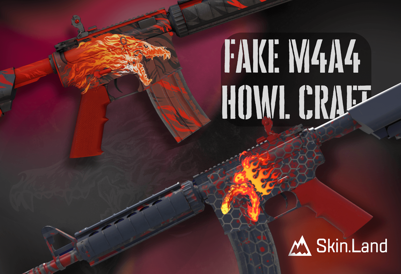 ¿Cómo hacer aullidos M4A4 falsos con pegatinas CS2?