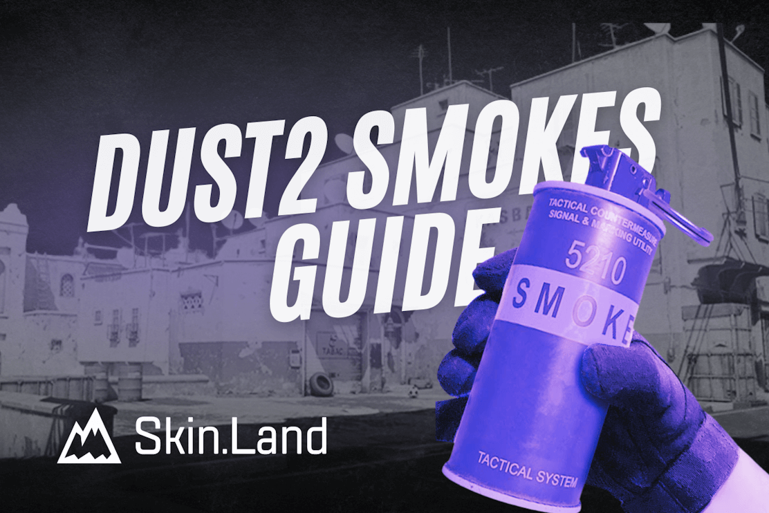 CS2 Dust 2 Smokes-speluppställningar - Xbox, Door, Mid