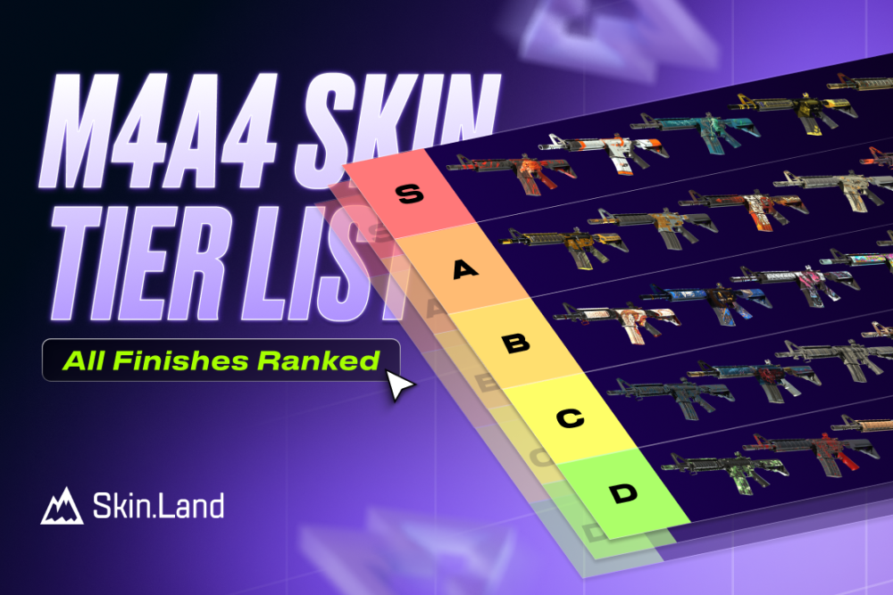 M4A4 Skin Tier List in CS2 (2026): All Finishes Ranked