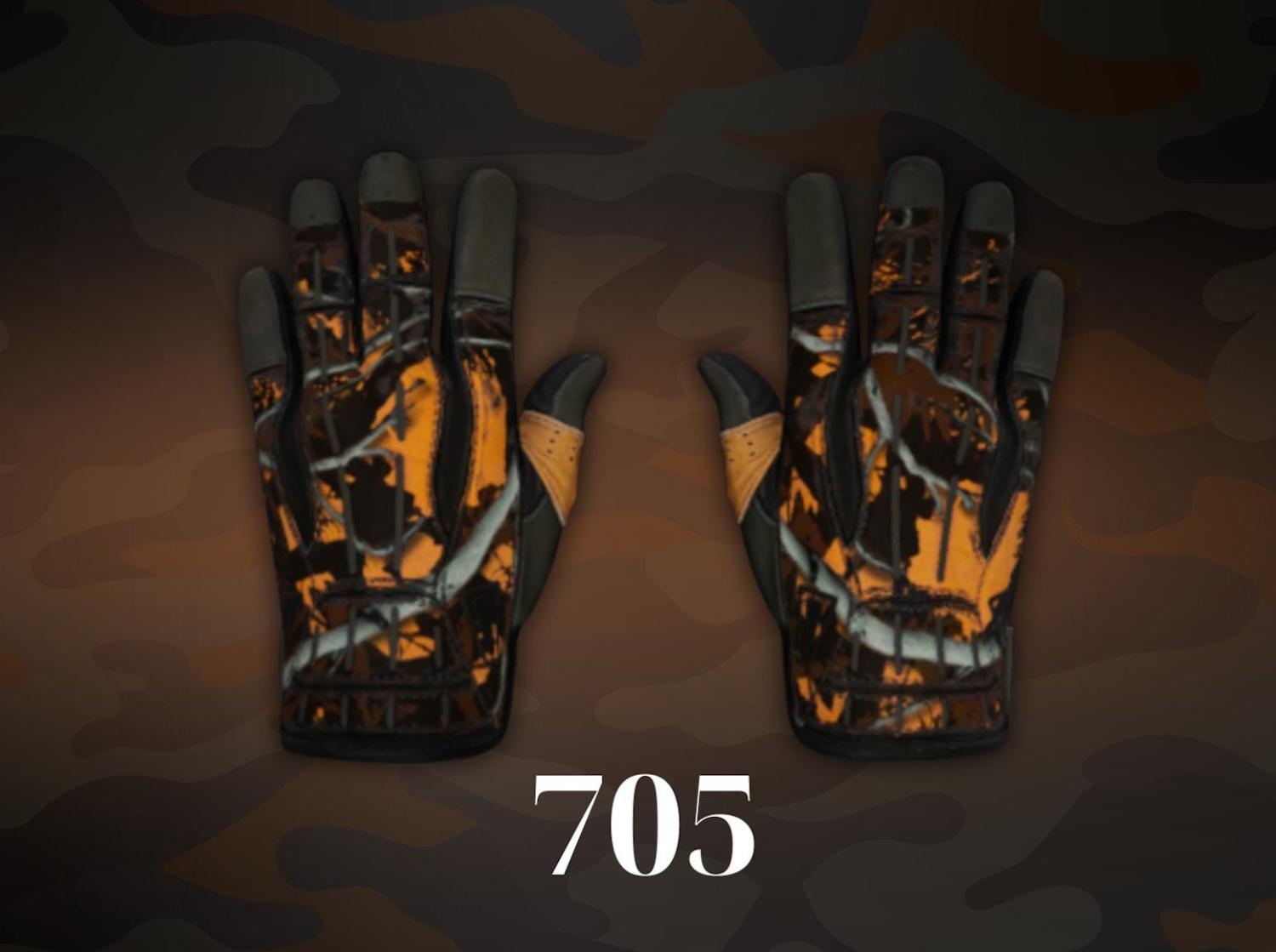 Sport Gloves Big Game Symmetrical pattern