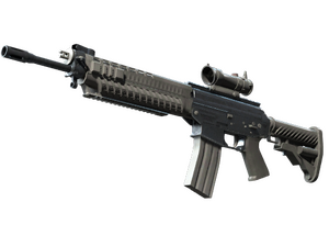 Souvenir SG 553 | Damascus Steel (Factory New)