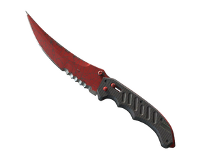 ★ ST™ Flip Knife | Crimson Web