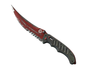 ★ ST™ Flip Knife | Crimson Web
