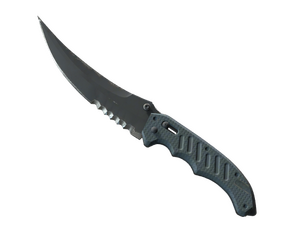 ★ StatTrak™ Flip Knife | Night (Well-Worn)