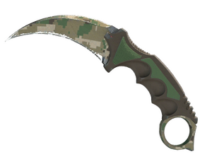 ★ ST™ Karambit | Forest DDPAT