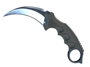 ★ ST™ Karambit | Blue Steel
