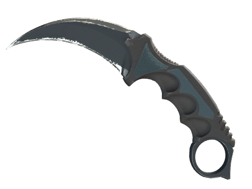 ★ StatTrak™ Karambit | Night (Well-Worn)