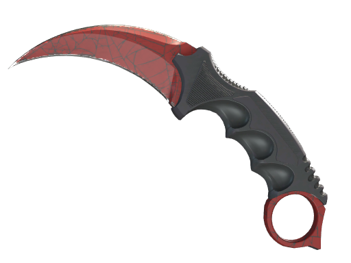 ★ StatTrak™ Karambit | Crimson Web (Minimal Wear)