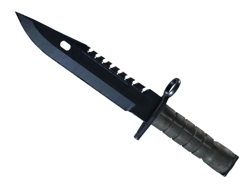 ★ StatTrak™ M9 Bayonet | Blue Steel (Well-Worn)