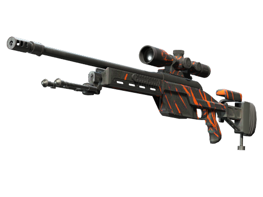 StatTrak™ SSG 08 | Slashed (Well-Worn)