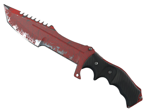 ★ StatTrak™ Huntsman Knife | Crimson Web (Field-Tested)