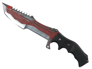 ★ StatTrak™ Huntsman Knife | Crimson Web (Battle-Scarred)