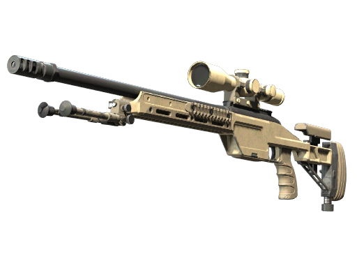 SSG 08 | Sand Dune (Well-Worn)