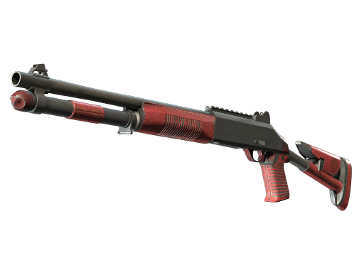 XM1014 | Red Leather (Field-Tested)