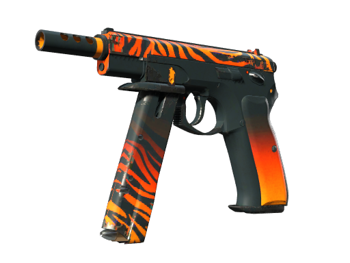 CZ75-Auto | Tigris (Well-Worn)