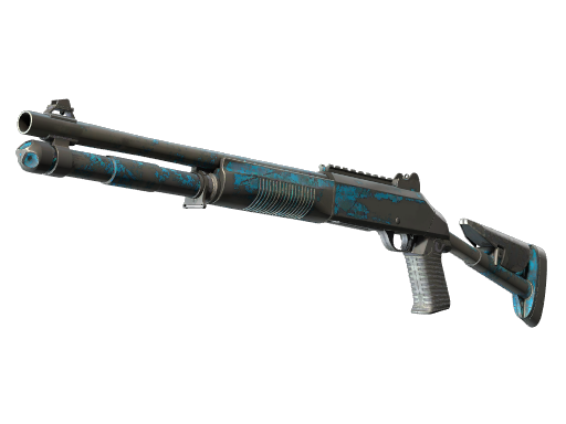 XM1014 | VariCamo Blue (Battle-Scarred)