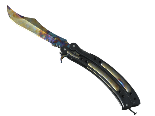 ★ Butterfly Knife | Case Hardened (Well-Worn)