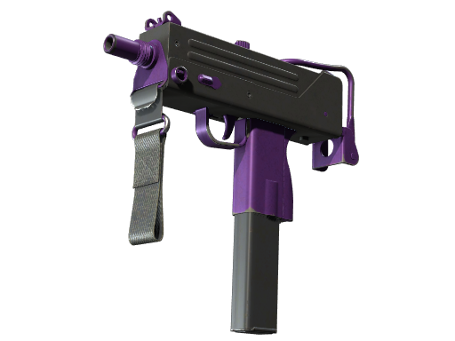 StatTrak™ MAC-10 | Ultraviolet (Well-Worn)