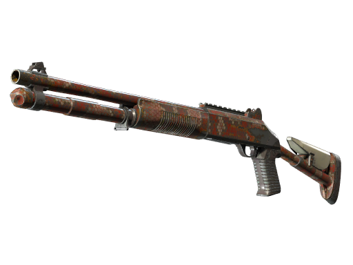 StatTrak™ XM1014 | Red Python (Well-Worn)