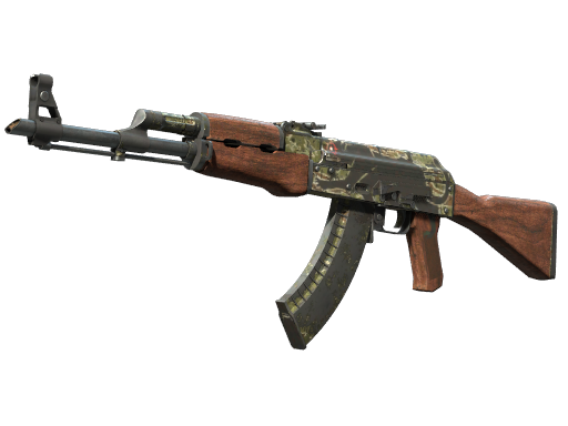 StatTrak™ AK-47 | Jaguar (Battle-Scarred)