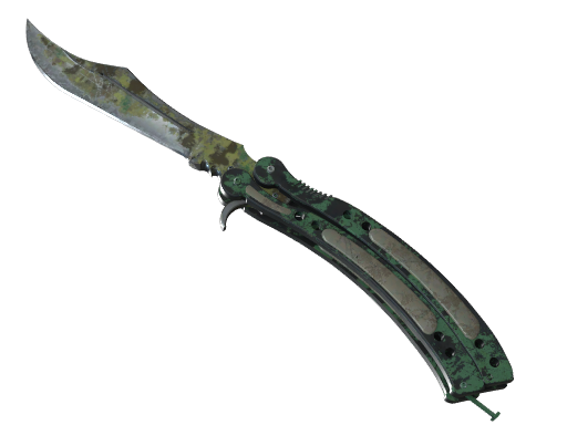 ★ StatTrak™ Butterfly Knife | Boreal Forest (Battle-Scarred)