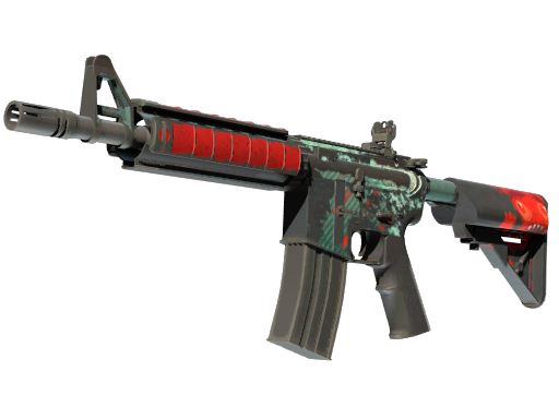 StatTrak™ M4A4 | Bullet Rain (Battle-Scarred)