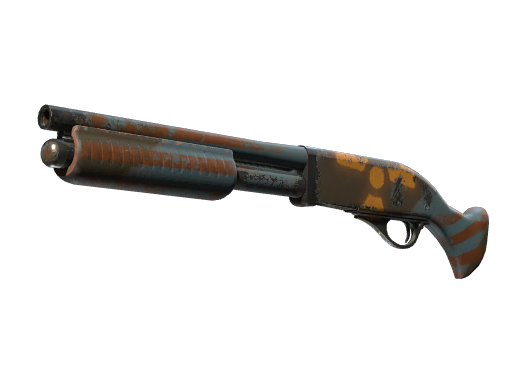 Souvenir Sawed-Off | Irradiated Alert (Well-Worn)