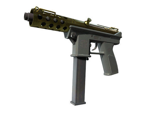 Souvenir Tec-9 | Brass (Well-Worn)