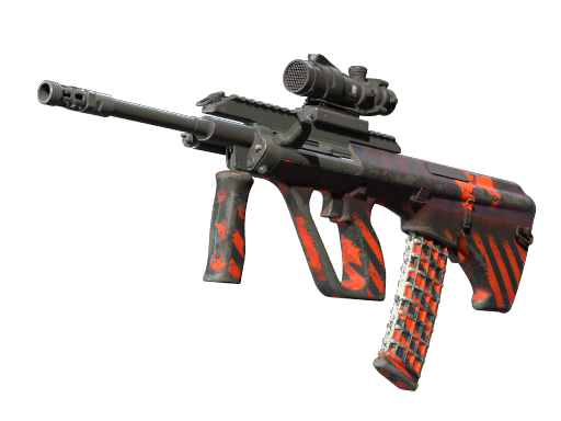 Souvenir AUG | Radiation Hazard (Field-Tested)