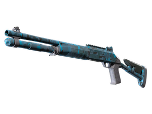 Souvenir XM1014 | VariCamo Blue