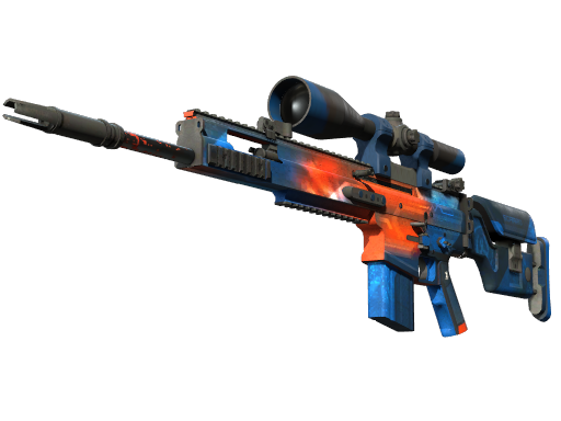 StatTrak™ SCAR-20 | Cardiac (Battle-Scarred)