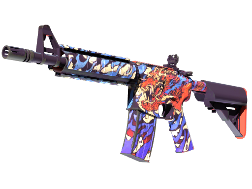 StatTrak™ M4A4 | 龍王 (Dragon King) (Minimal Wear)