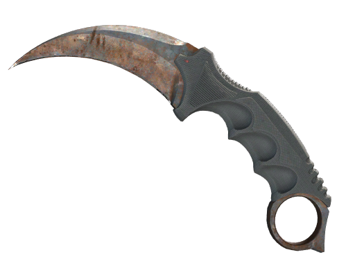 ★ StatTrak™ Karambit | Rust Coat (Battle-Scarred)