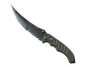★ ST™ Flip Knife | Damascus Steel