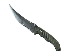 ★ ST™ Flip Knife | Damascus Steel